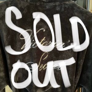 Victoria's Secret Black Robe